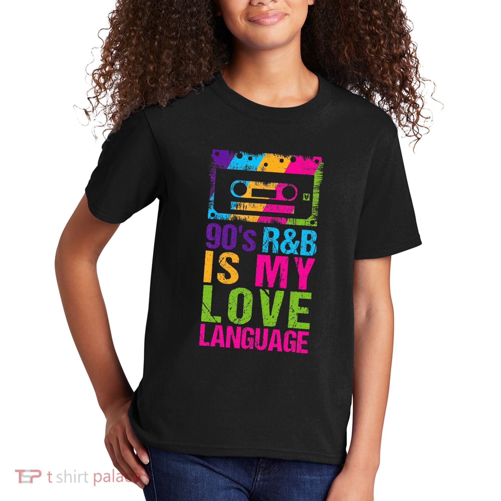 90S R&B Is My Love Language Music Kids T-Shirt