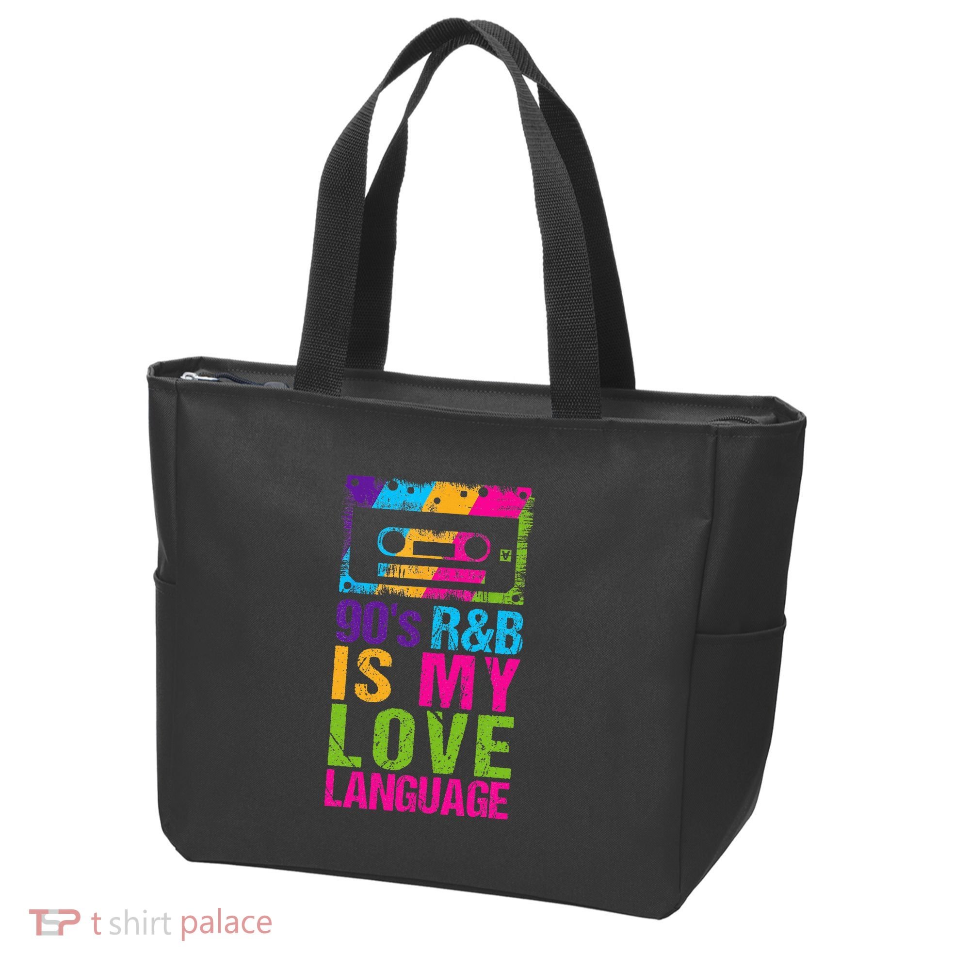 90S R&B Is My Love Language Music Tote Bag