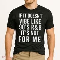 90S R&B Music For Lover Rhythm And Blues Cooling Performance Crew T-Shirt thumb 2