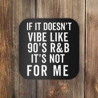 90S R&B Music For Lover Rhythm And Blues Coaster thumb 0