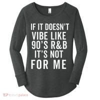 90S R&B Music For Lover Rhythm And Blues Women's Perfect Tri Tunic Long Sleeve Shirt thumb 0