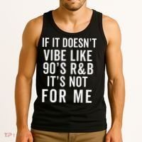 90S R&B Music For Lover Rhythm And Blues Tank Top thumb 3