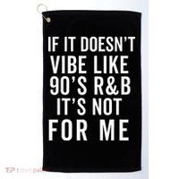 90S R&B Music For Lover Rhythm And Blues Golf Towel thumb 0