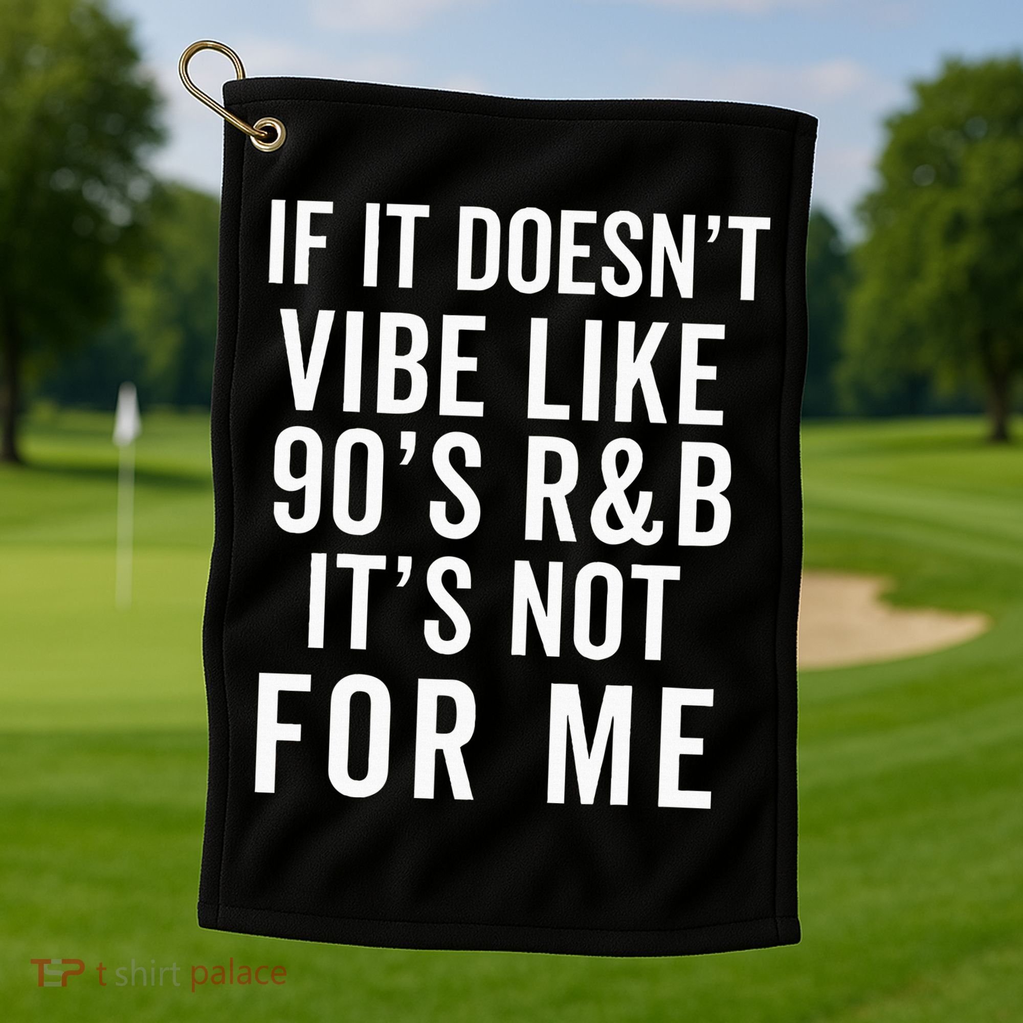 90S R&B Music For Lover Rhythm And Blues Golf Towel