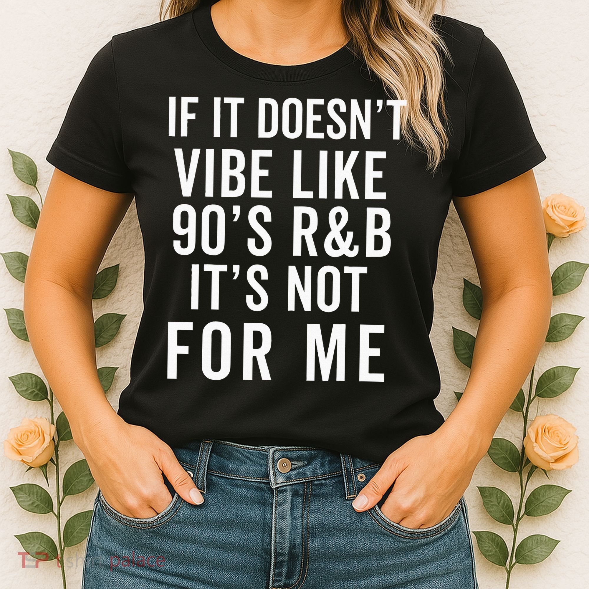 90S R&B Music For Lover Rhythm And Blues Women's T-Shirt