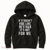 90S R&B Music For Lover Rhythm And Blues Kids Hoodie thumb 0