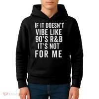 90S R&B Music For Lover Rhythm And Blues Kids Hoodie thumb 4