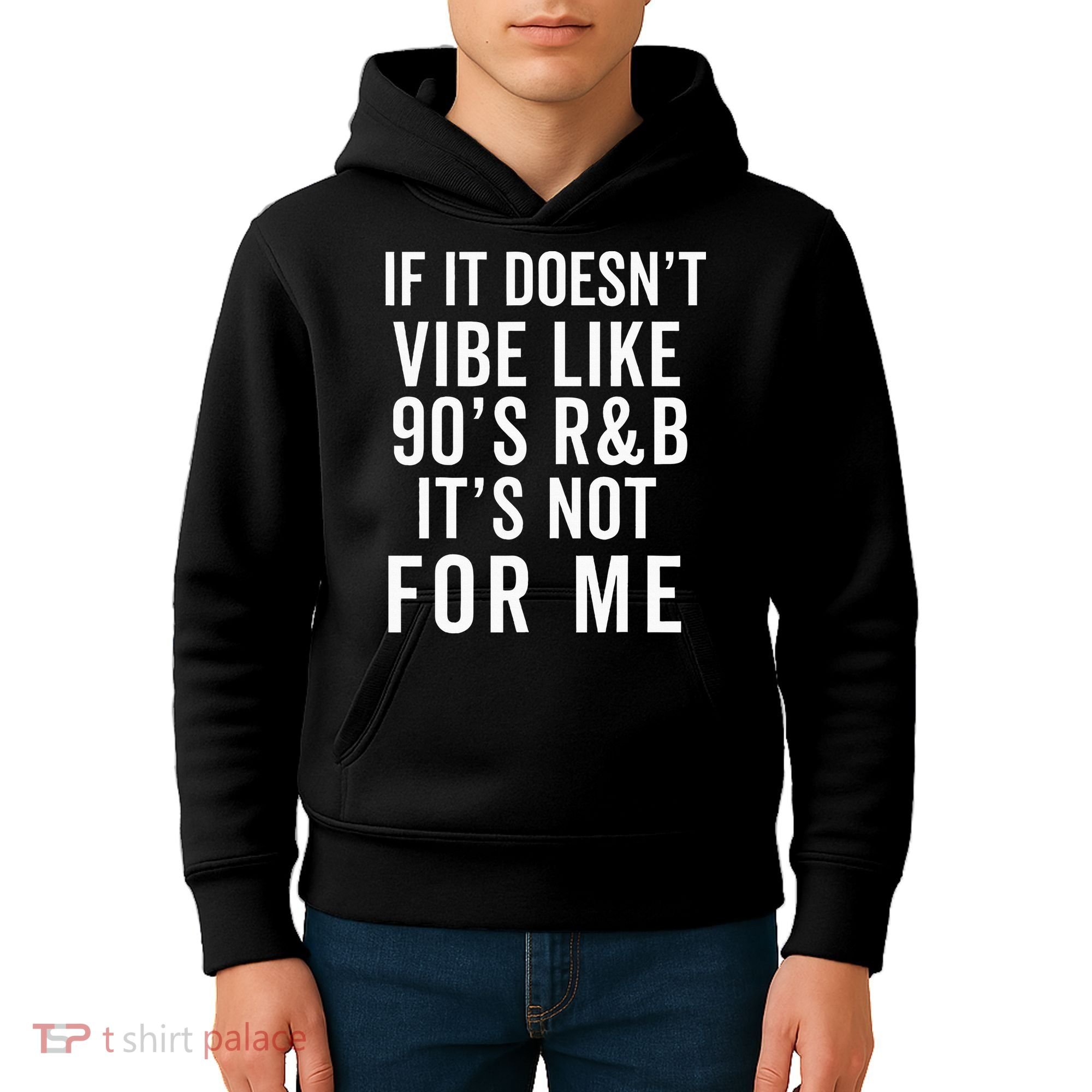 90S R&B Music For Lover Rhythm And Blues Kids Hoodie