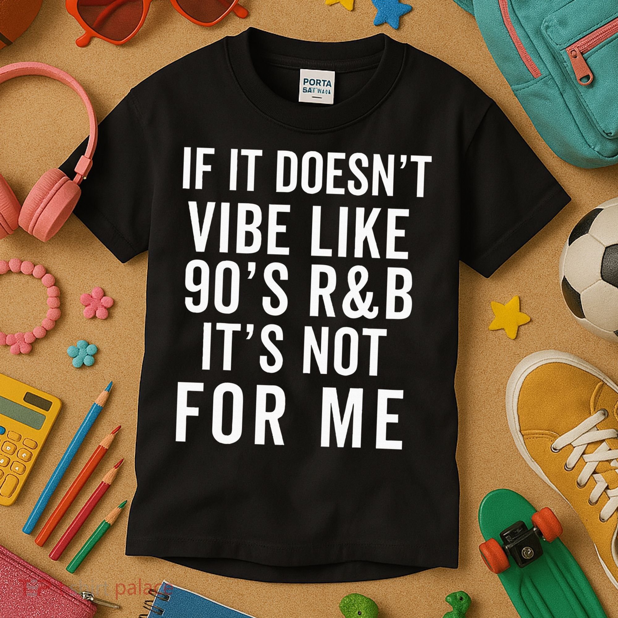 90S R&B Music For Lover Rhythm And Blues Kids T-Shirt