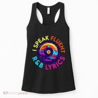 90S R&B Music L Rnb Lover Rhythm And Blues Women's Tank Top thumb 0