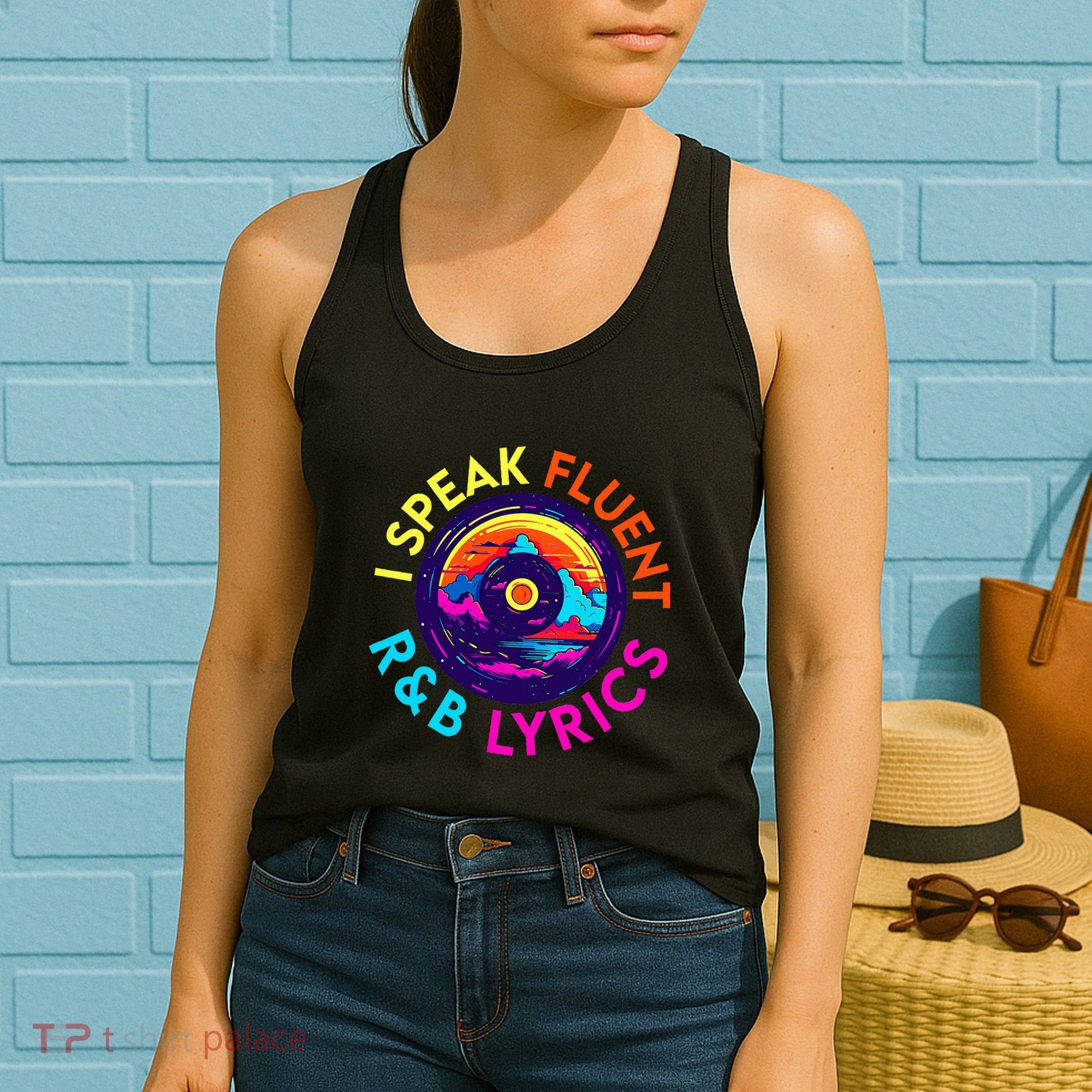90S R&B Music L Rnb Lover Rhythm And Blues Women's Tank Top