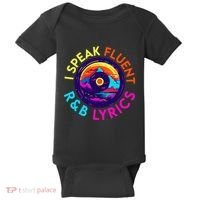 90S R&B Music L Rnb Lover Rhythm And Blues Baby Bodysuit thumb 0