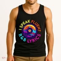 90S R&B Music L Rnb Lover Rhythm And Blues Tank Top thumb 3