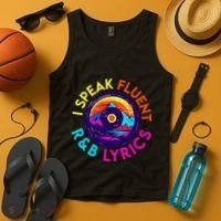 90S R&B Music L Rnb Lover Rhythm And Blues Tank Top thumb 4