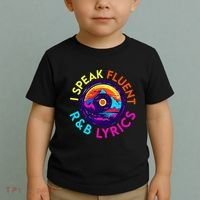 90S R&B Music L Rnb Lover Rhythm And Blues Toddler T-Shirt thumb 2