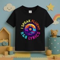90S R&B Music L Rnb Lover Rhythm And Blues Toddler T-Shirt thumb 3