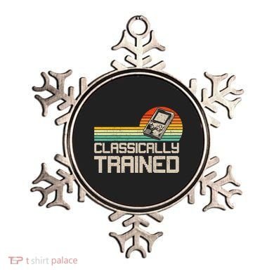 90' Retro Sunset Classically Trained Gaming Design, Game Lover Gift For Men Boys Ornament
