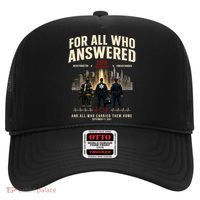 9/11 September 11th For All Who Answered 25th Anniversary Hat thumb 0