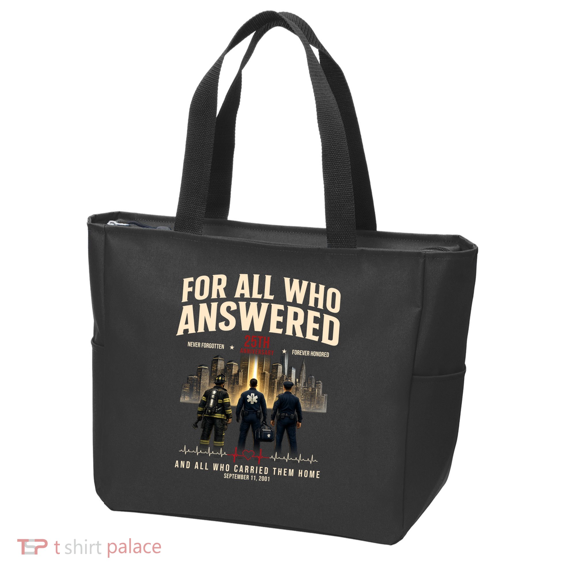 9/11 September 11th For All Who Answered 25th Anniversary Tote Bag