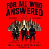 9/11 September 11th For All Who Answered 25th Anniversary Santa Hat thumb 1