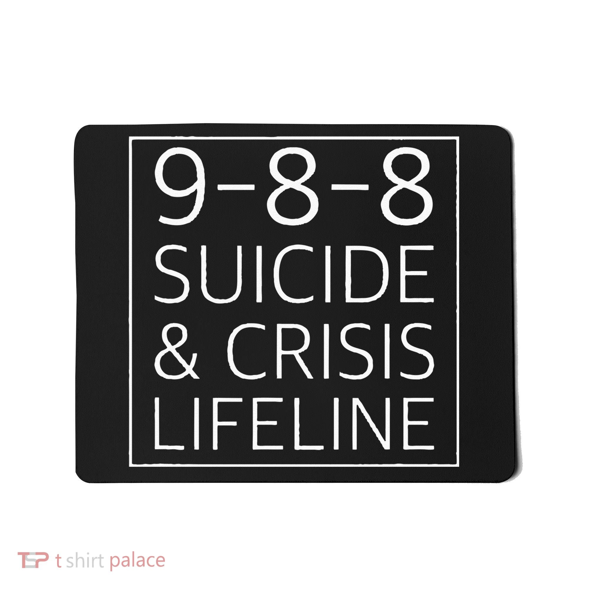988 Suicide Awareness Crisis Lifeline 988 Mousepad