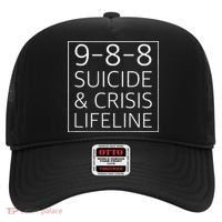 988 Suicide Awareness Crisis Lifeline 988 Hat thumb 0