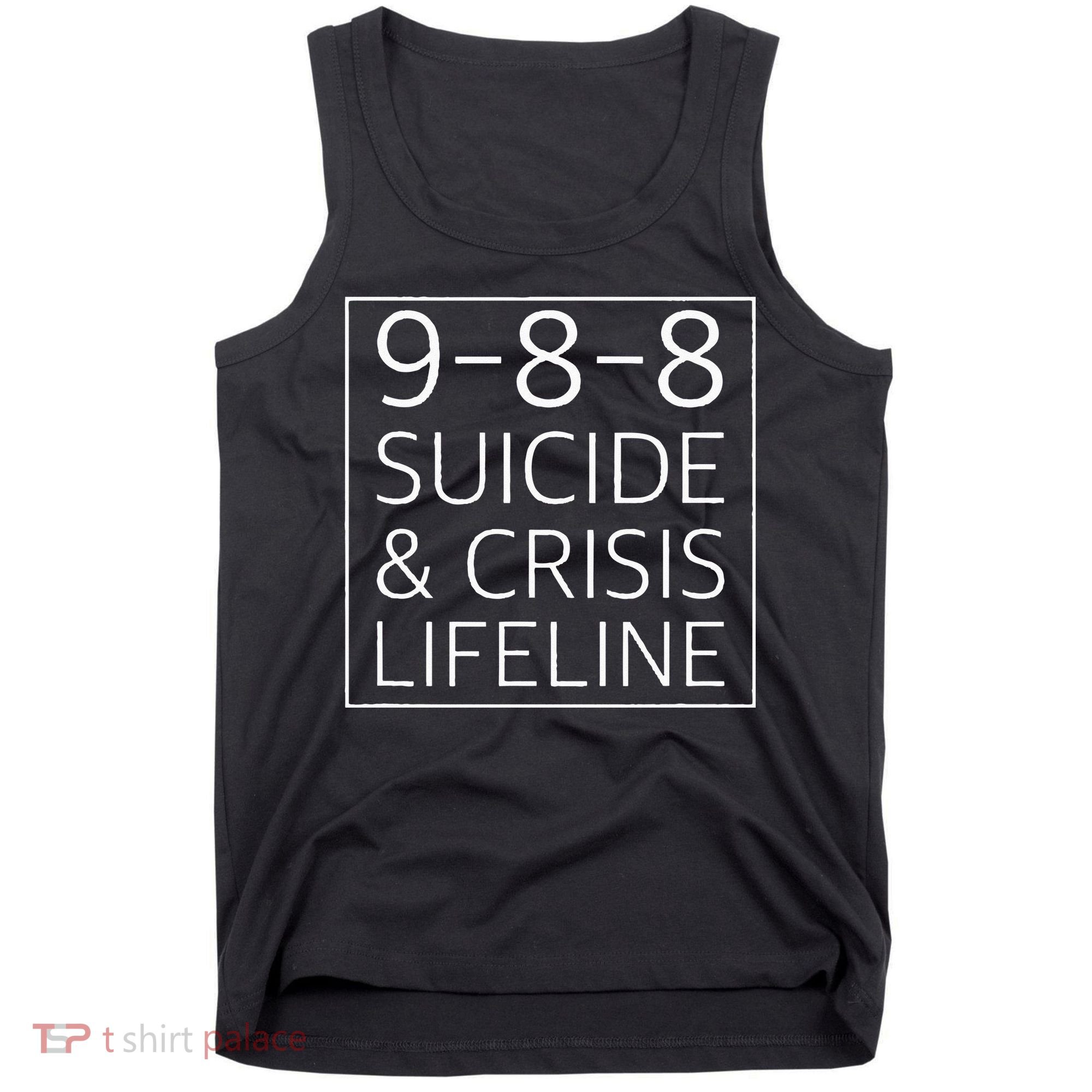 988 Suicide Awareness Crisis Lifeline 988 Tank Top