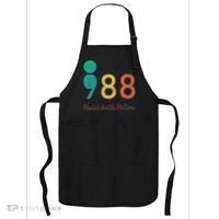 988 Semicolon Mental Health Matters Suicide Prevention Apron thumb 0