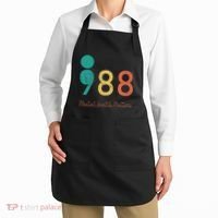 988 Semicolon Mental Health Matters Suicide Prevention Apron thumb 2