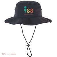 988 Semicolon Mental Health Matters Suicide Prevention Bucket Hat thumb 0