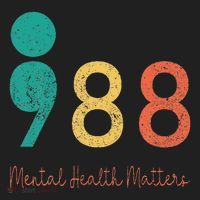 988 Semicolon Mental Health Matters Suicide Prevention Beanie thumb 2