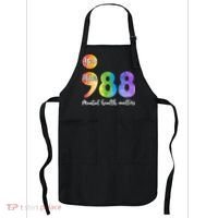988 Semicolon Mental Health Matters You Matter Apron thumb 0