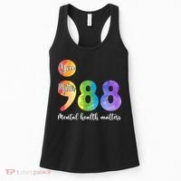 988 Semicolon Mental Health Matters You Matter Women's Tank Top thumb 0