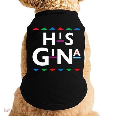 90s Sitcom Nostalgia His Gina Couples Matching Gift Outfit Doggie Tank