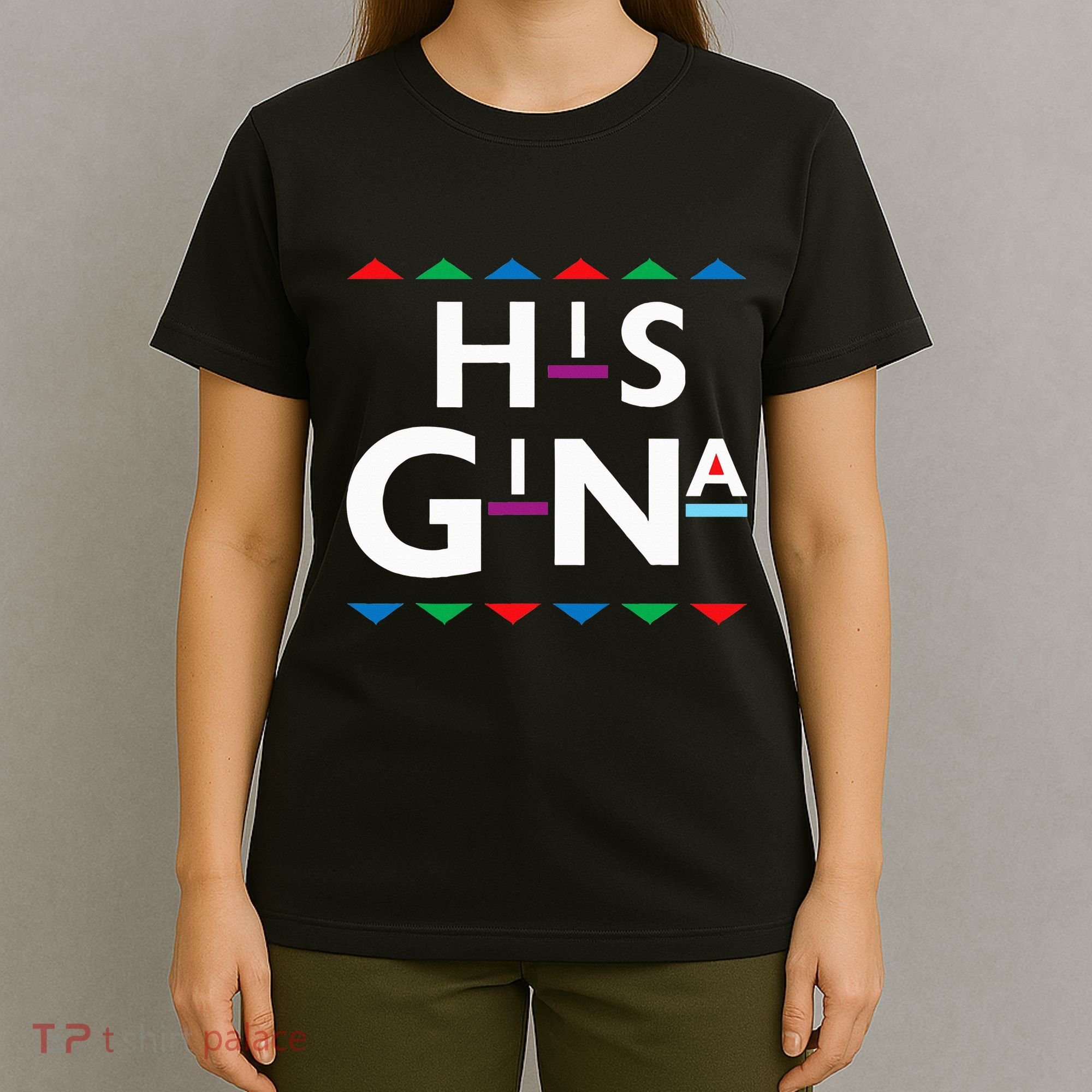 90s Sitcom Nostalgia His Gina Couples Matching Gift Outfit T-Shirt