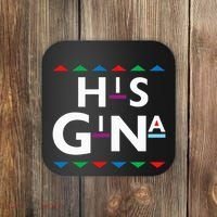 90s Sitcom Nostalgia His Gina Couples Matching Gift Outfit Coaster thumb 0