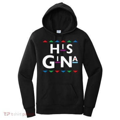 90s Sitcom Nostalgia His Gina Couples Matching Gift Outfit Women's Hoodie