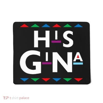 90s Sitcom Nostalgia His Gina Couples Matching Gift Outfit Mousepad