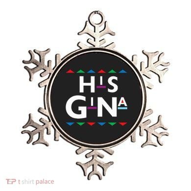 90s Sitcom Nostalgia His Gina Couples Matching Gift Outfit Ornament