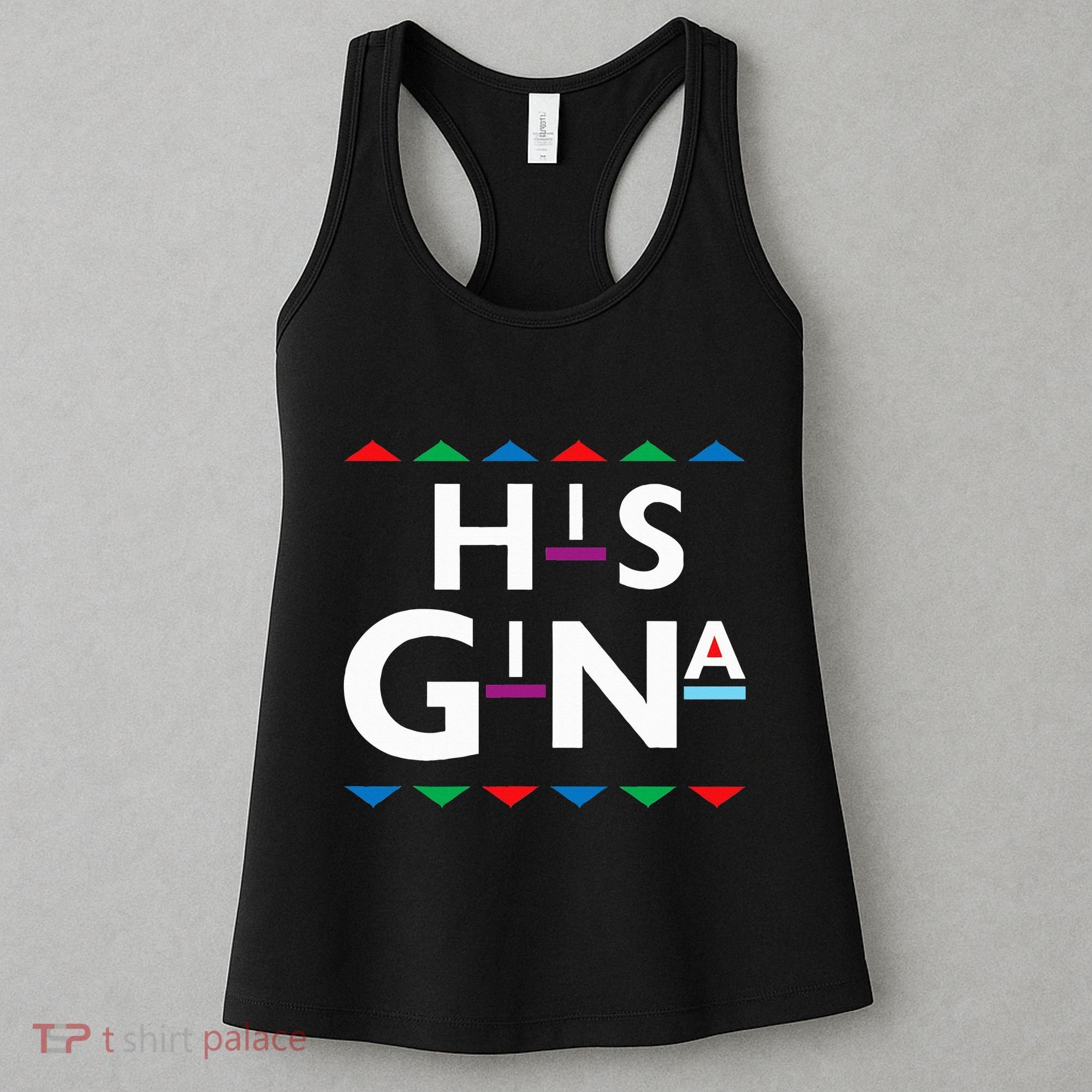 90s Sitcom Nostalgia His Gina Couples Matching Gift Outfit Women's Tank Top