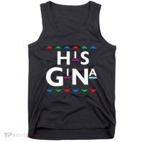 90s Sitcom Nostalgia His Gina Couples Matching Gift Outfit Tank Top thumb 0