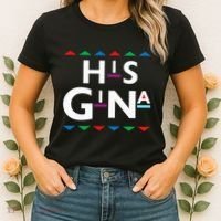 90s Sitcom Nostalgia His Gina Couples Matching Gift Outfit Women's T-Shirt thumb 2