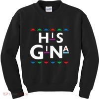 90s Sitcom Nostalgia His Gina Couples Matching Gift Outfit Kids Sweatshirt thumb 0