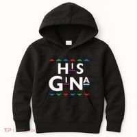 90s Sitcom Nostalgia His Gina Couples Matching Gift Outfit Kids Hoodie thumb 0