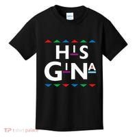 90s Sitcom Nostalgia His Gina Couples Matching Gift Outfit Kids T-Shirt thumb 0