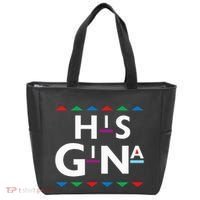 90s Sitcom Nostalgia His Gina Couples Matching Gift Outfit Tote Bag thumb 0
