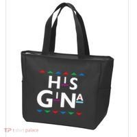 90s Sitcom Nostalgia His Gina Couples Matching Gift Outfit Tote Bag thumb 3