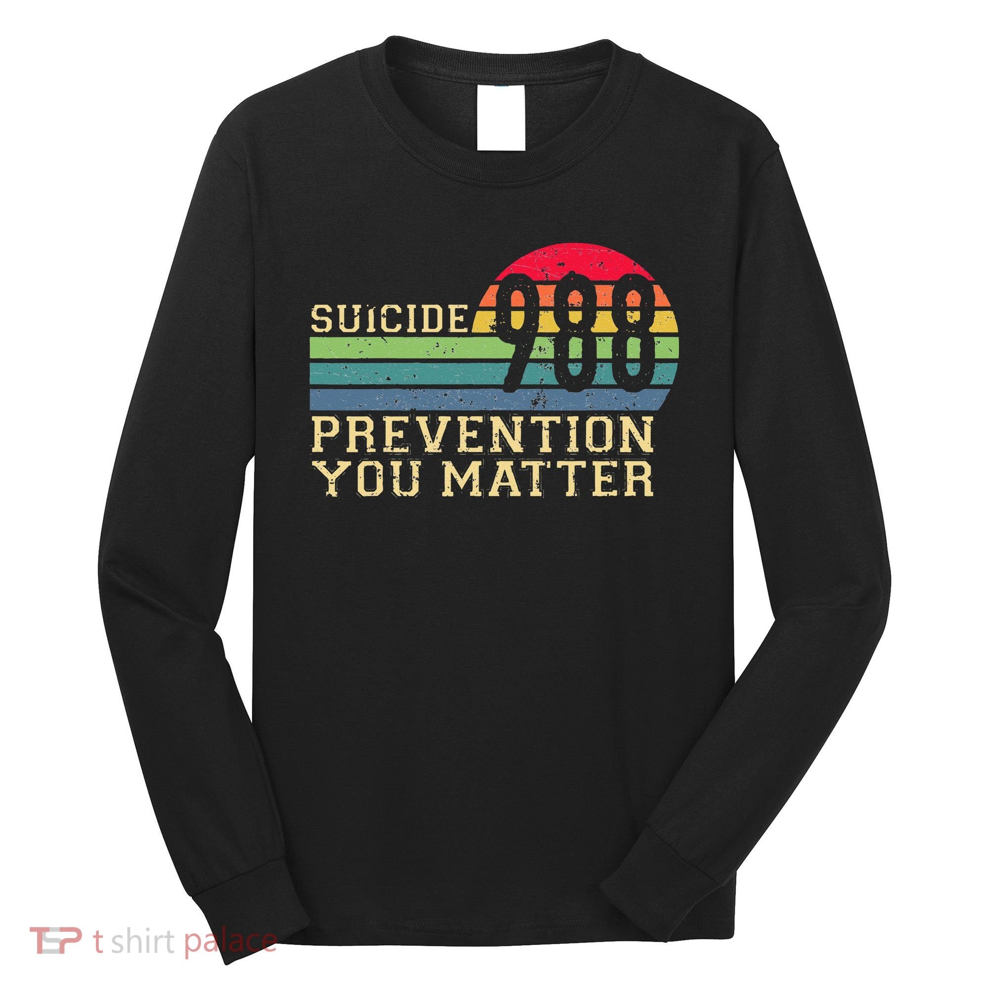 988 Suicide Prevention Awareness Mental Health Long Sleeve Shirt