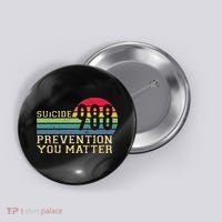 988 Suicide Prevention Awareness Mental Health Button thumb 0