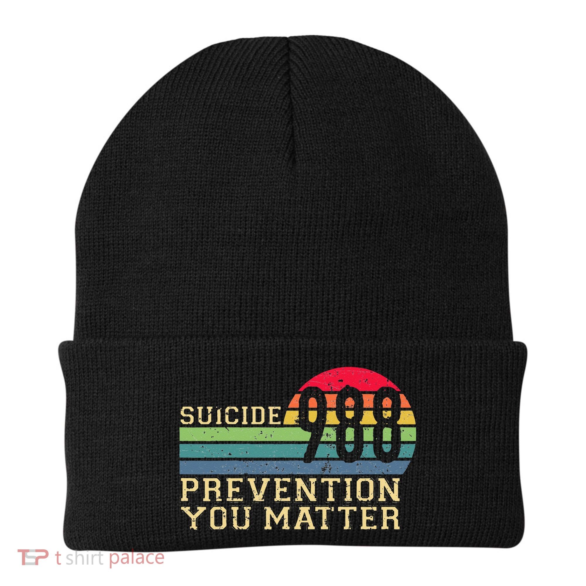 988 Suicide Prevention Awareness Mental Health Beanie